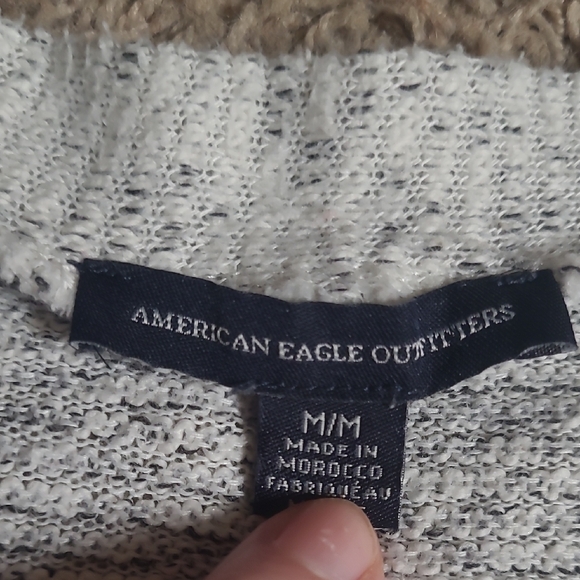 American Eagle Outfitters Light Gray Cardigan Sweater - Picture 2 of 6